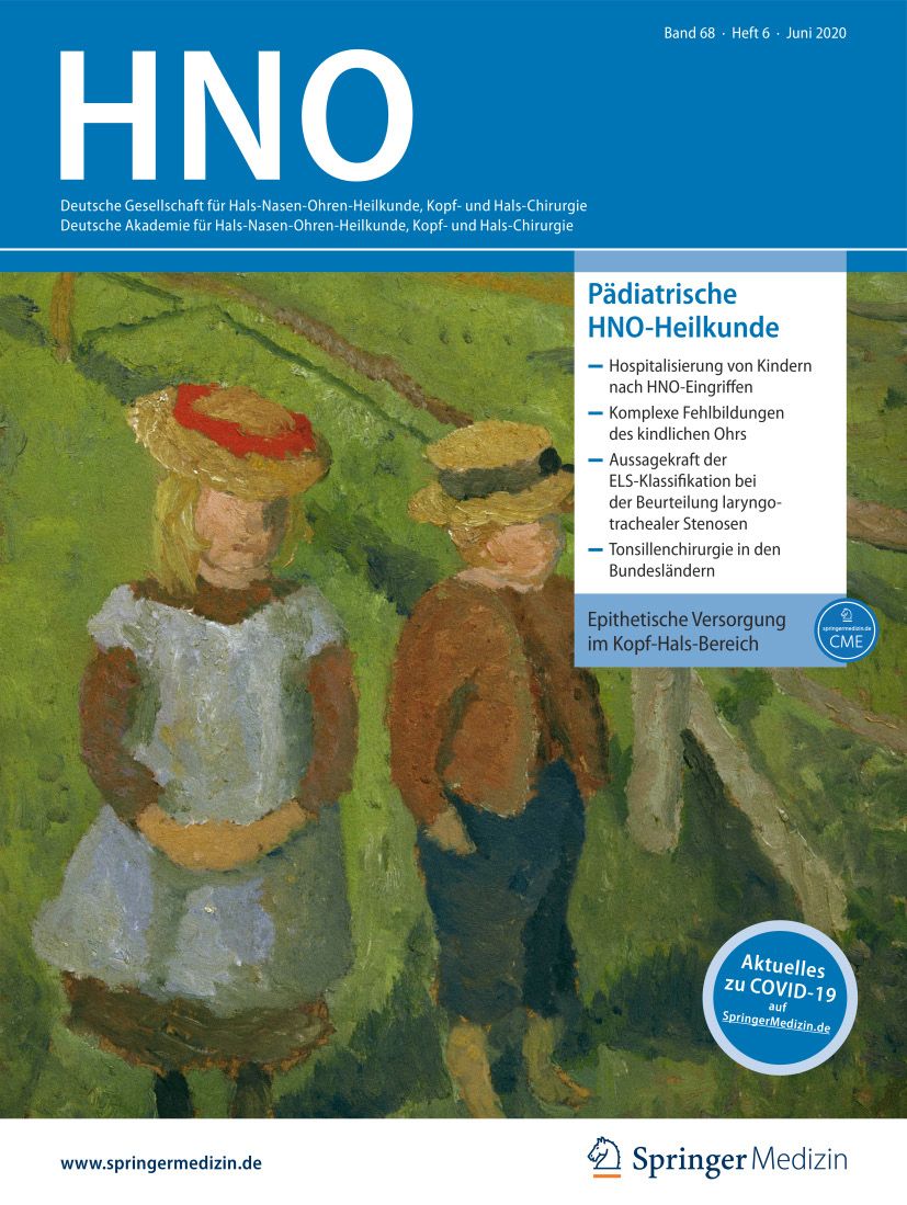 HNO Zeitschrift Abo HNO Zeitschrift Studentenabo