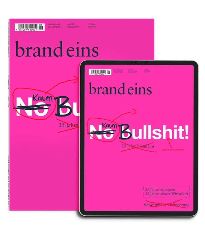 brand eins Magazin Studentenabo