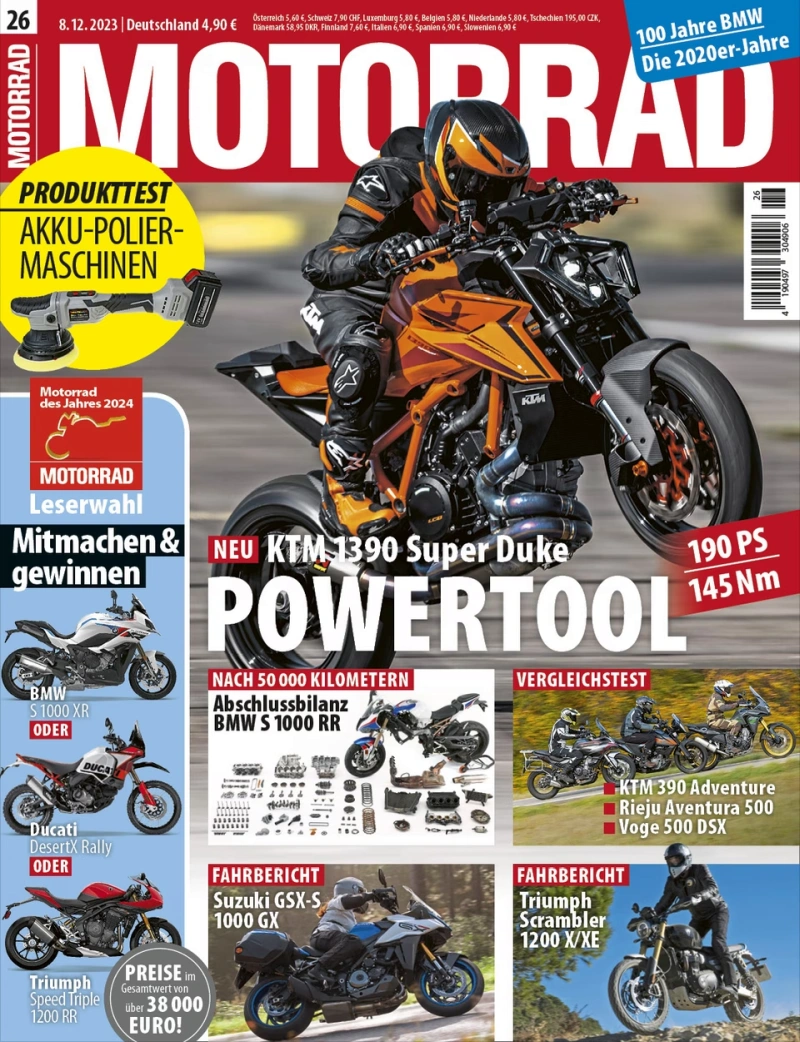 MOTORRAD Magazin Studentenabo