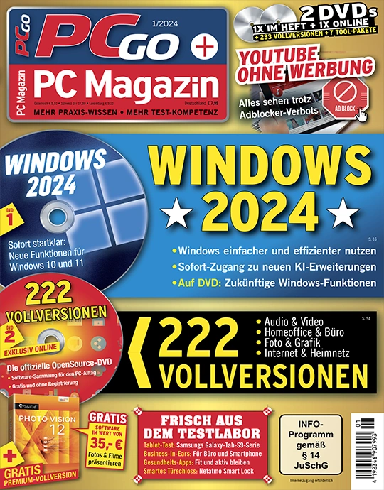 PCgo + PC Magazin Premium Studentenabo