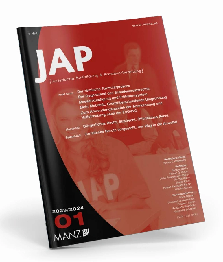 JAP Juristische Ausbildung und Praxisvorbereitung Studentenabo
