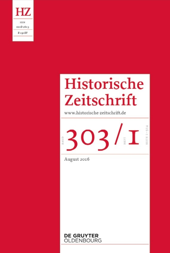 Historische Zeitschrift Historische Zeitschrift